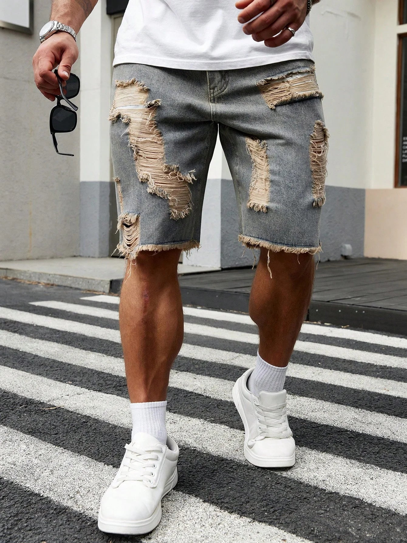 Brooks Vintage Denim Shorts