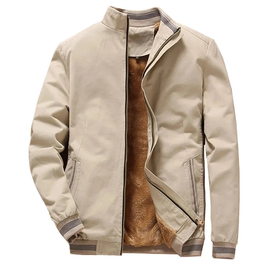 Logan Fleece Aviator Jacket