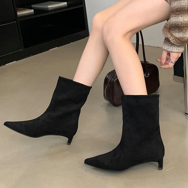 Vivienne Pointed Toe Boots