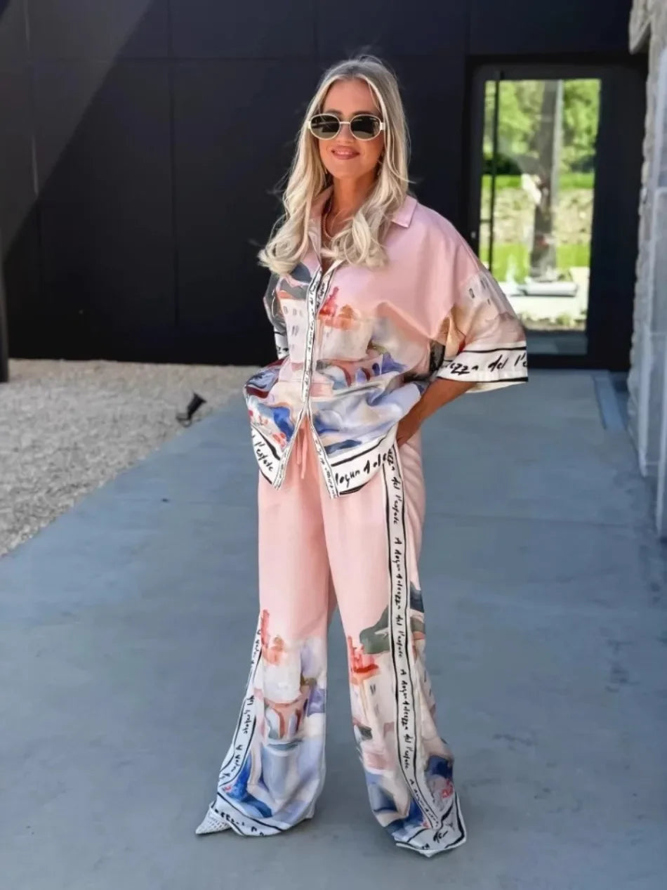 Sienna Printed Two-Piece Set
