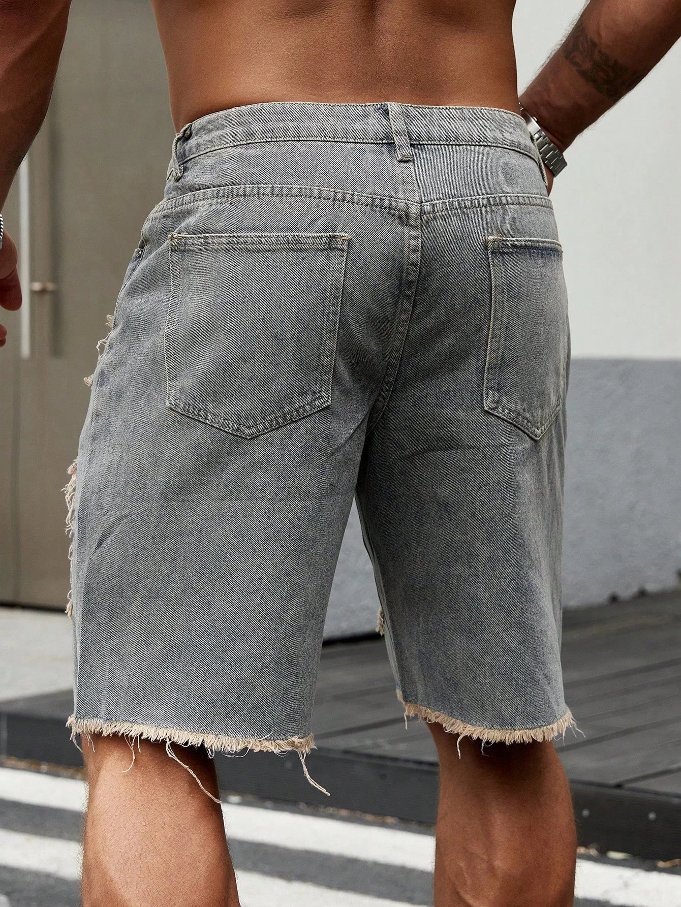 Brooks Vintage Denim Shorts