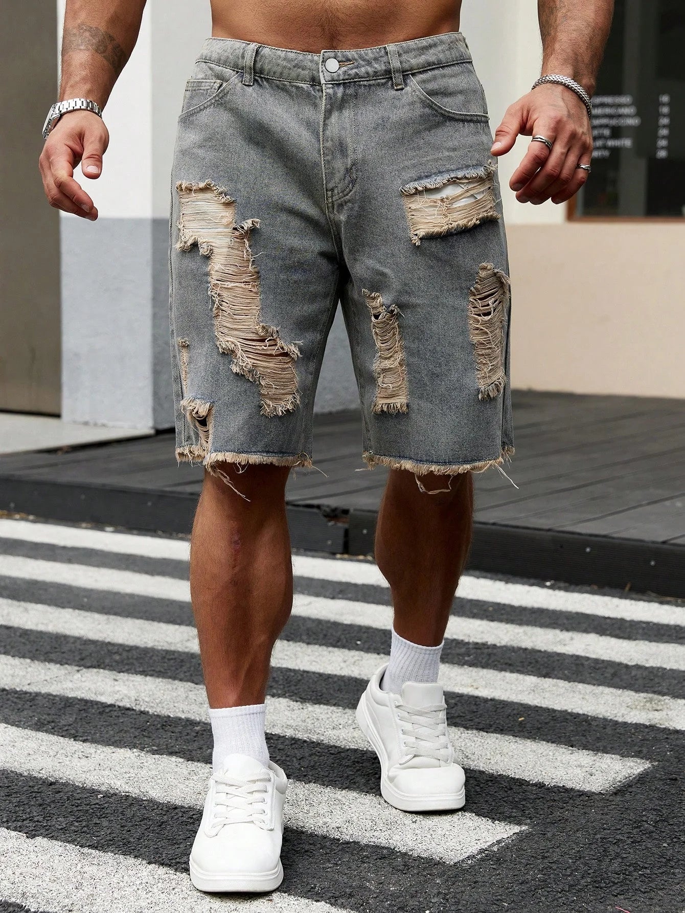 Brooks Vintage Denim Shorts