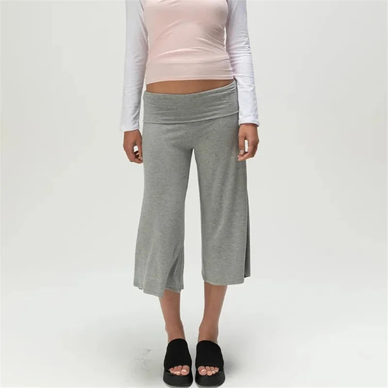 Sienna Foldover Capri Pants