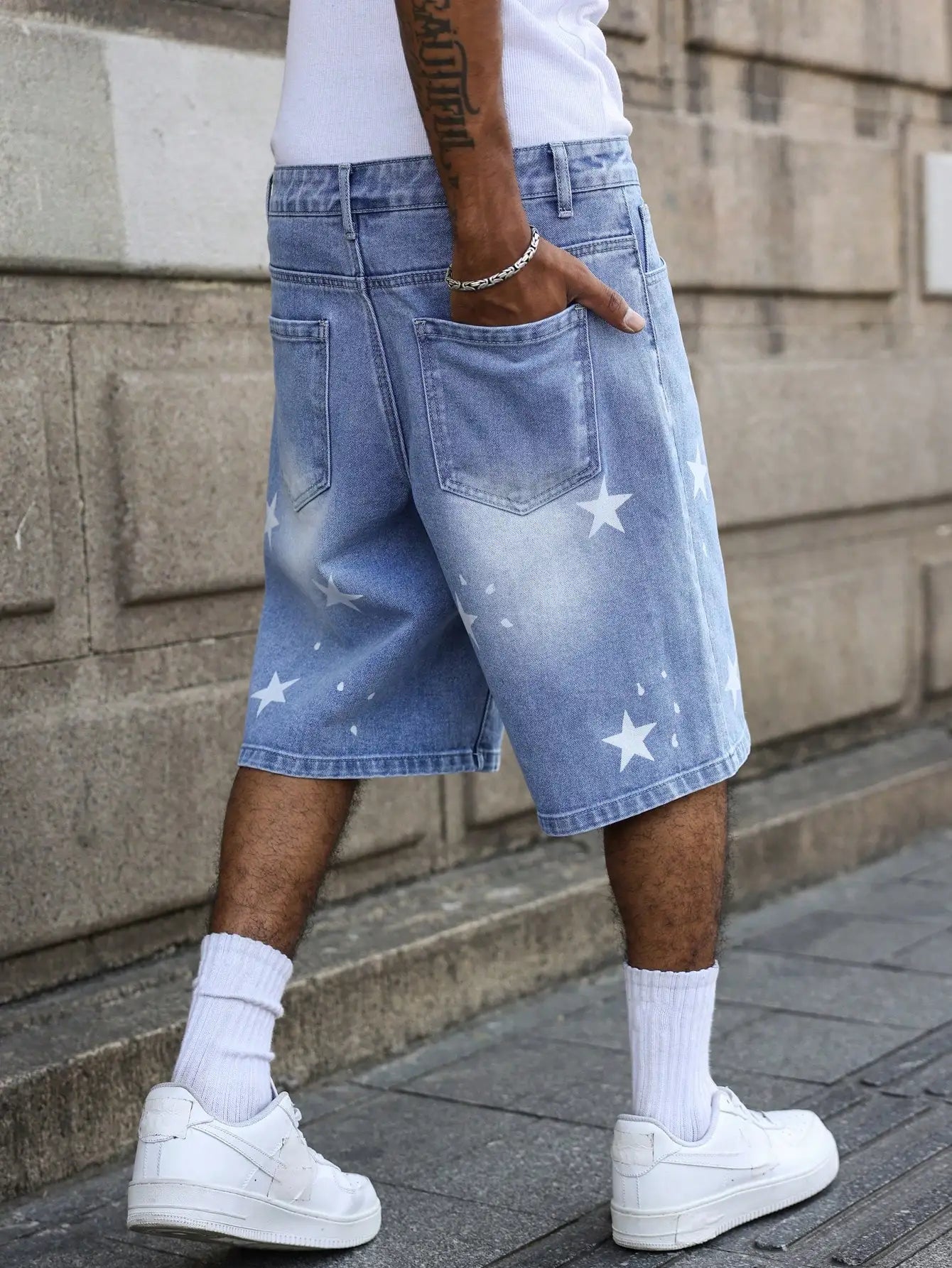 Carter Blue Star Shorts