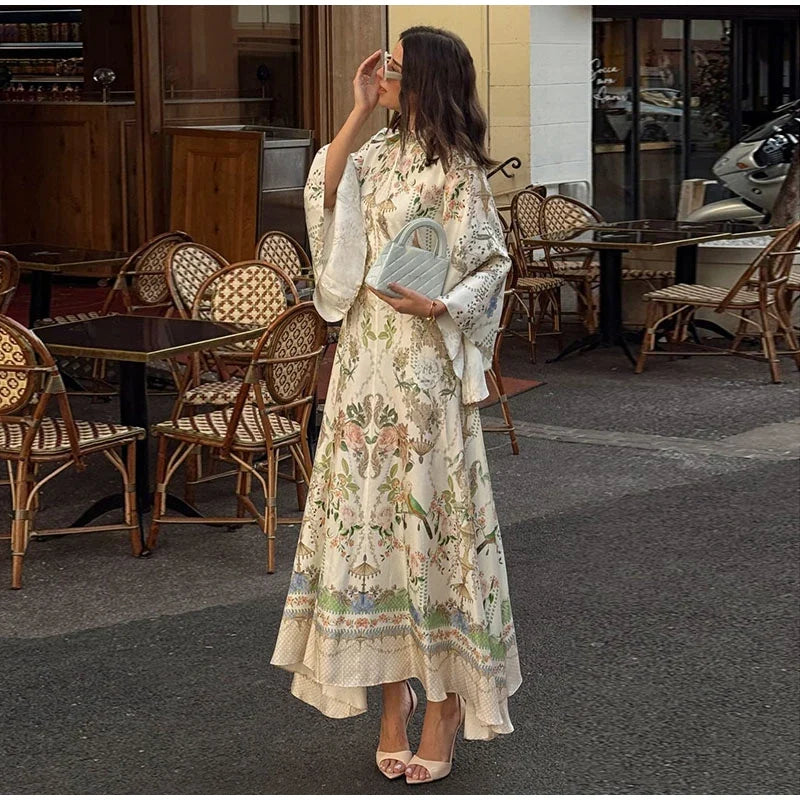 Seraphina Vintage Maxi Dress