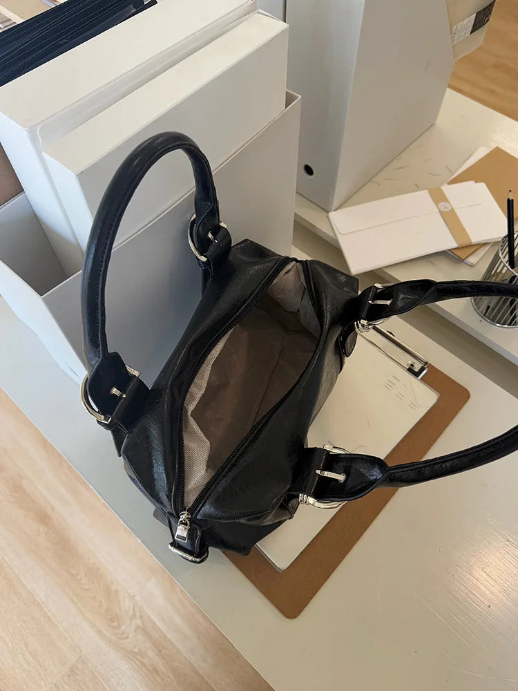 Valerie Rivet Leather Bag