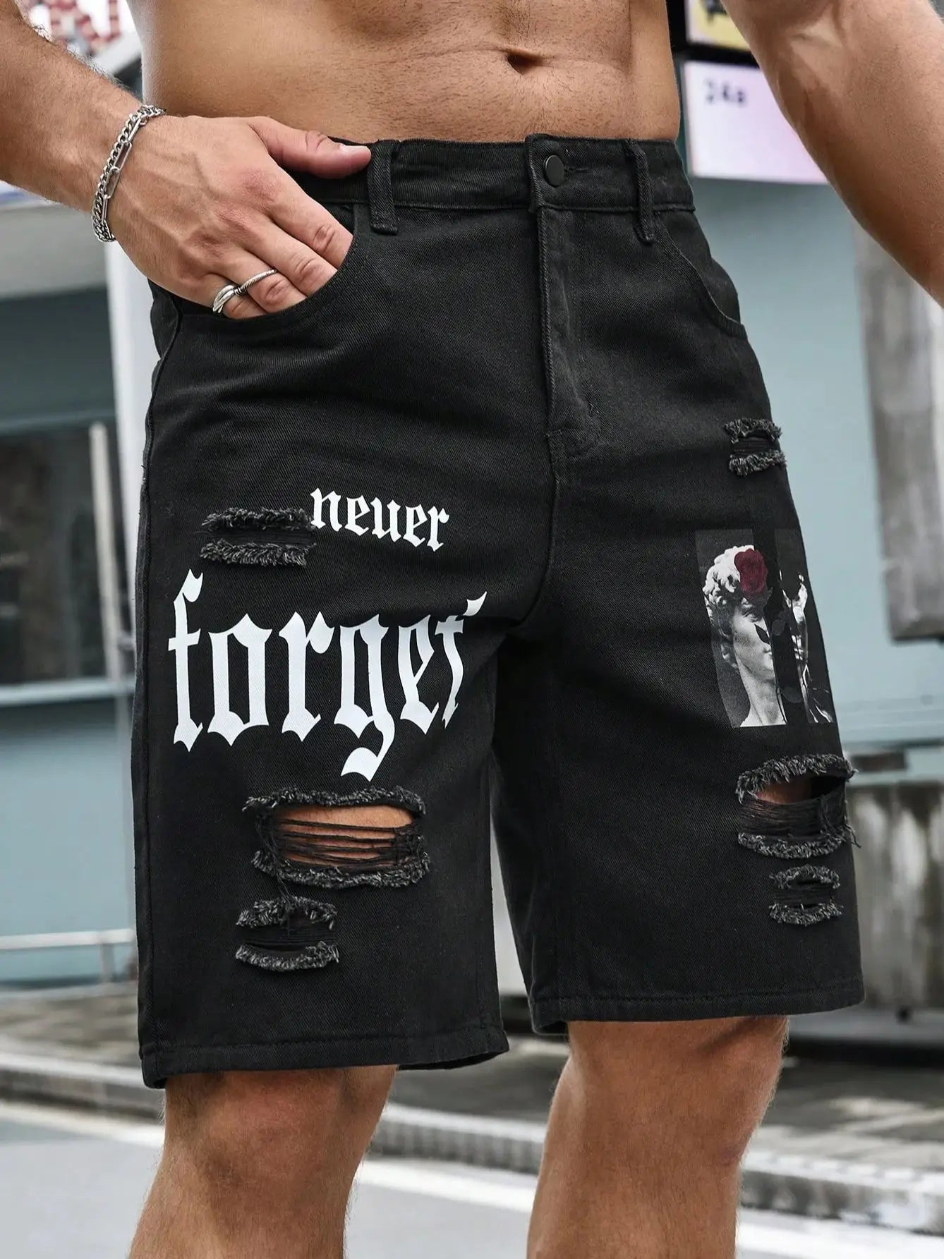 Grayson Denim Shorts