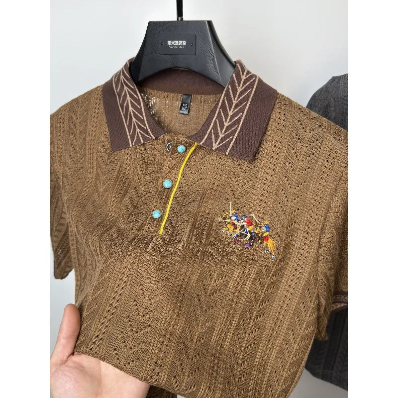Montaro Jacquard Polo