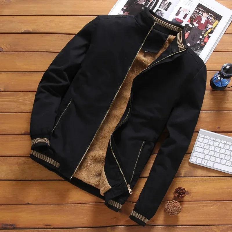 Logan Fleece Aviator Jacket