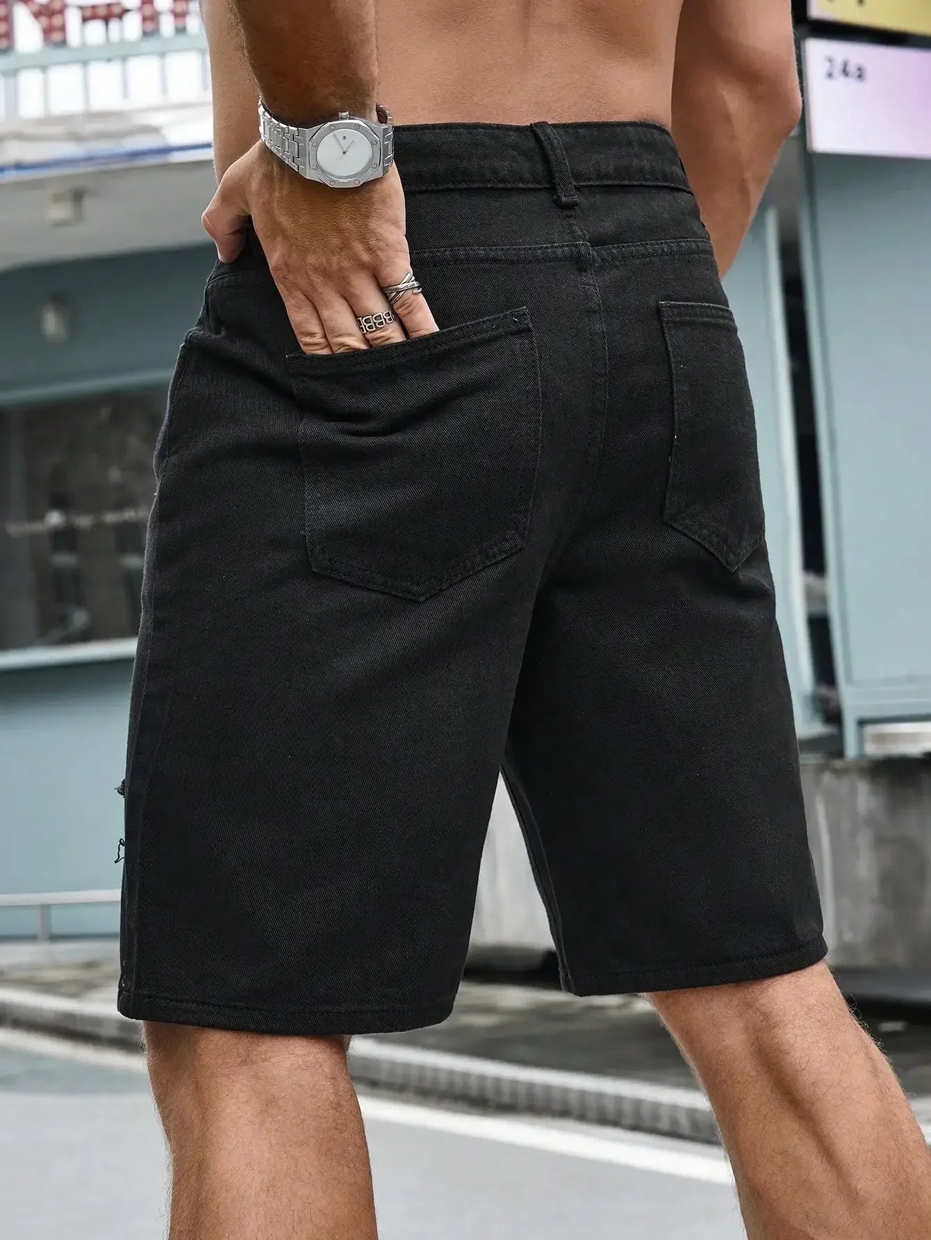 Grayson Denim Shorts