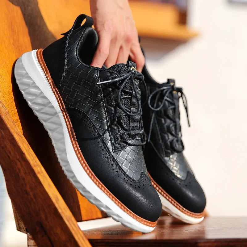 Mario Leather Sneakers