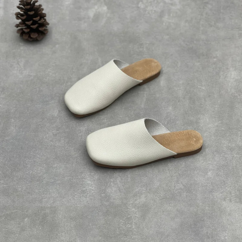 Amelia Leather Flats