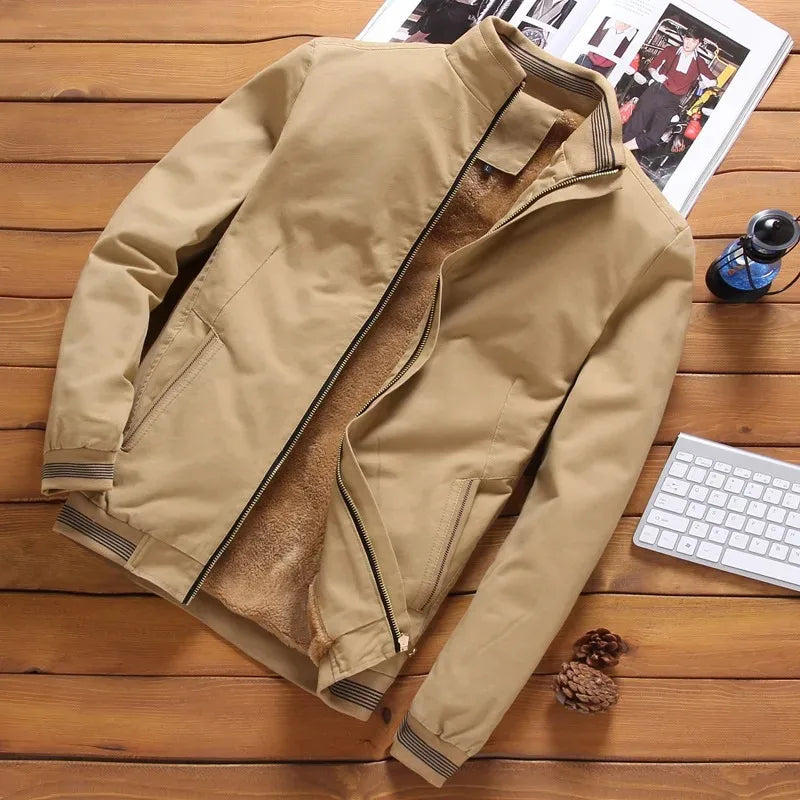 Logan Fleece Aviator Jacket
