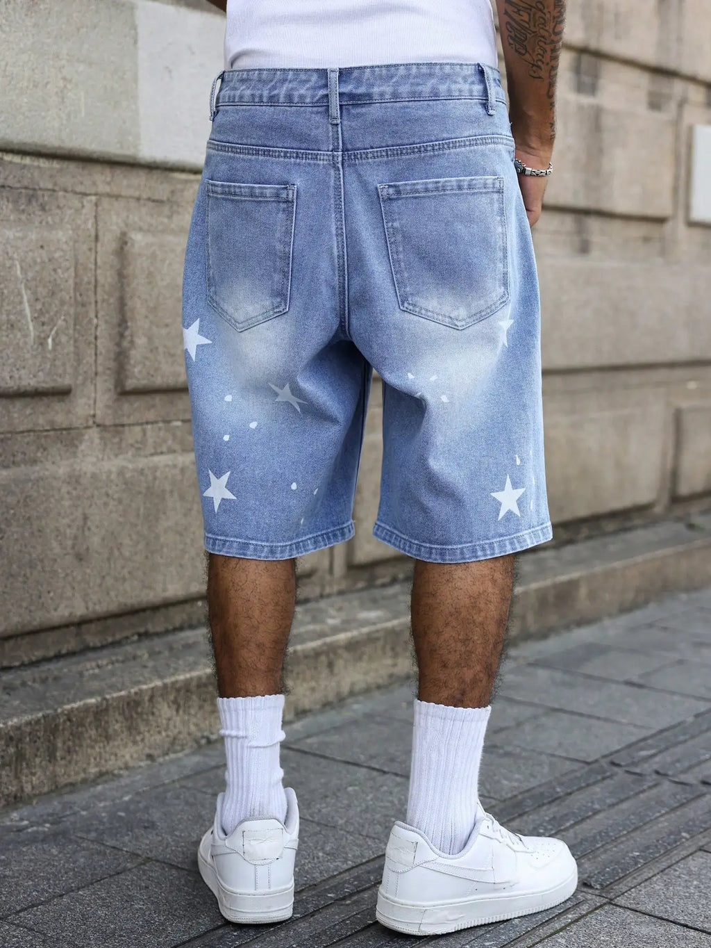Carter Blue Star Shorts