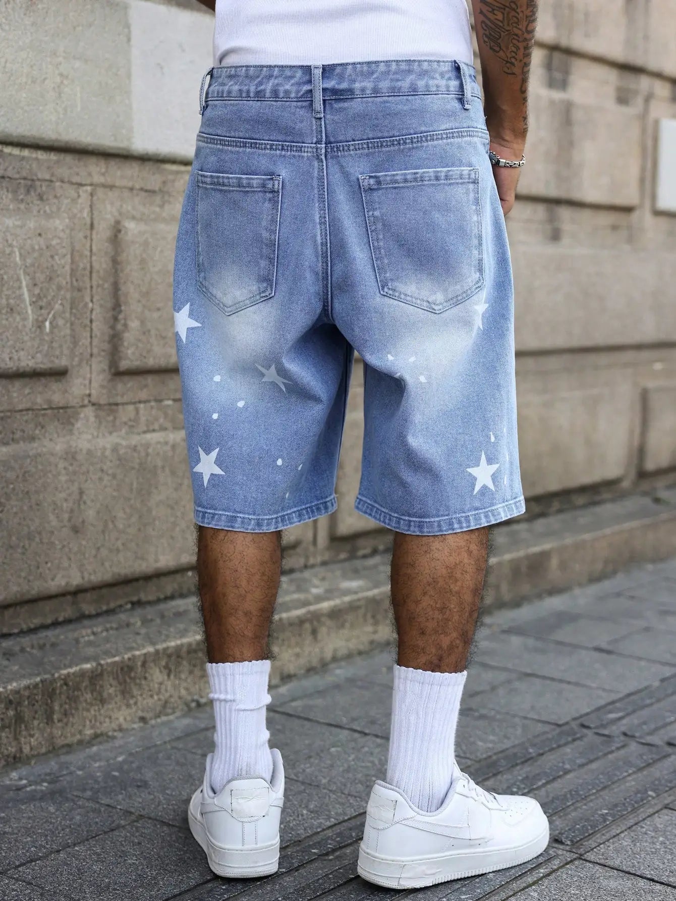 Carter Blue Star Shorts
