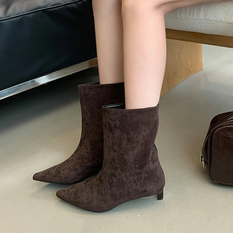 Vivienne Pointed Toe Boots