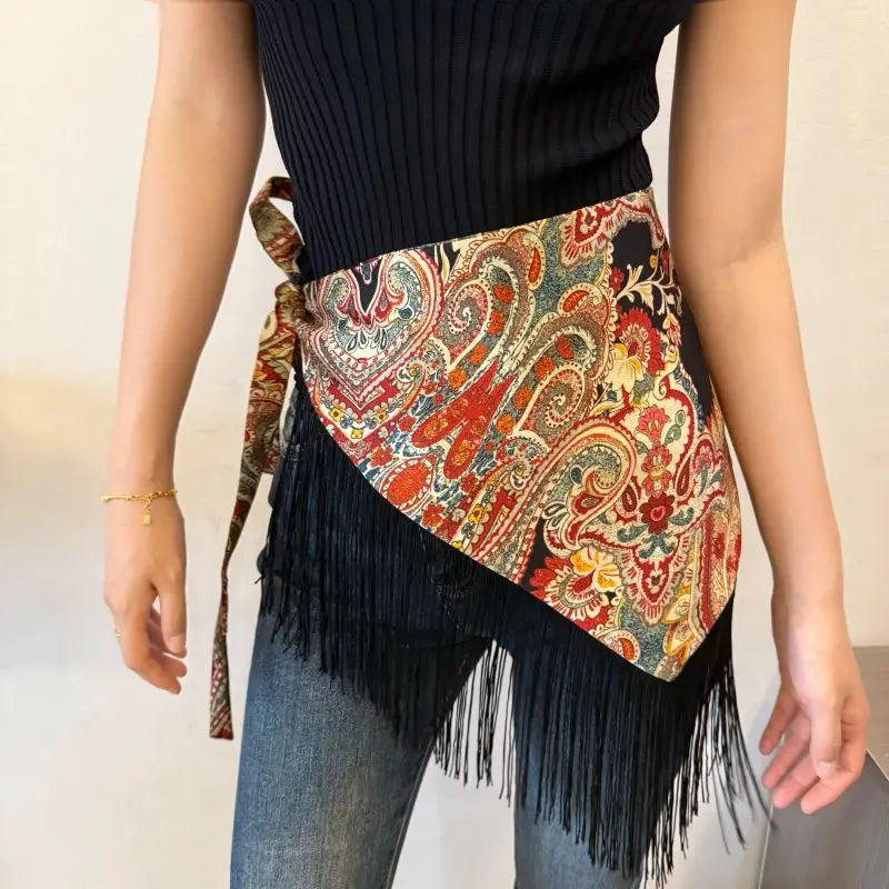 Liora Embroidered Waist Wrap