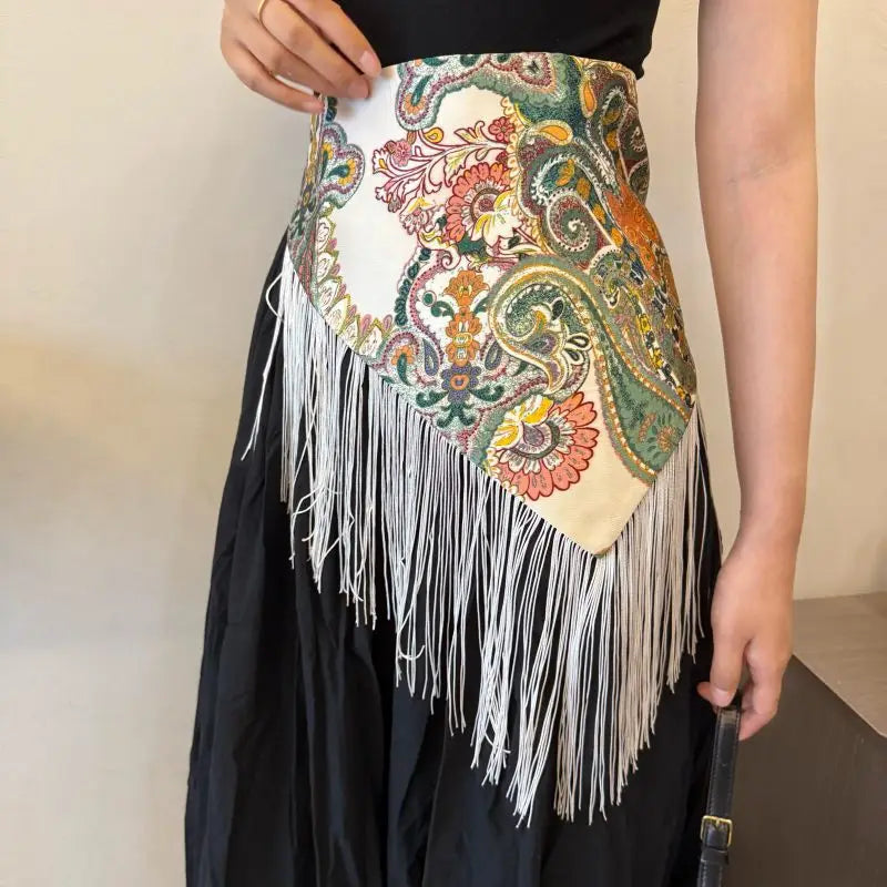 Liora Embroidered Waist Wrap