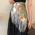 Liora Embroidered Waist Wrap