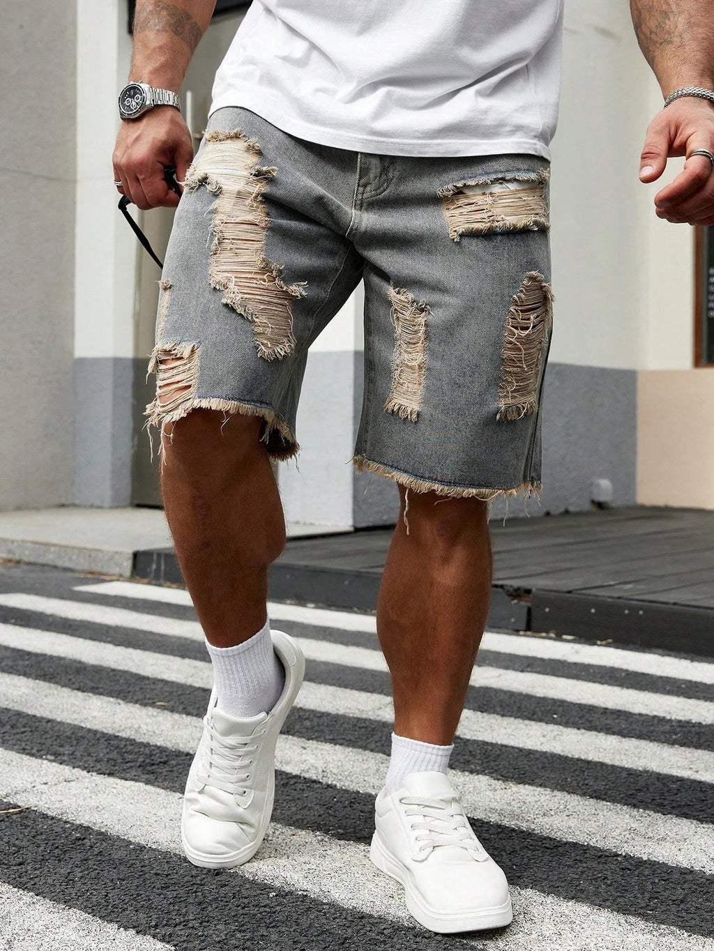 Brooks Vintage Denim Shorts