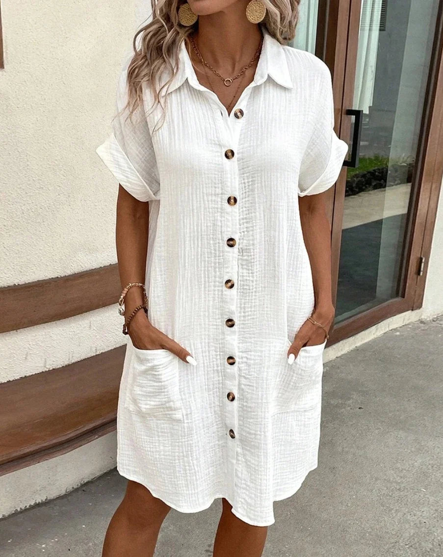 Clara Vintage Mini Dress