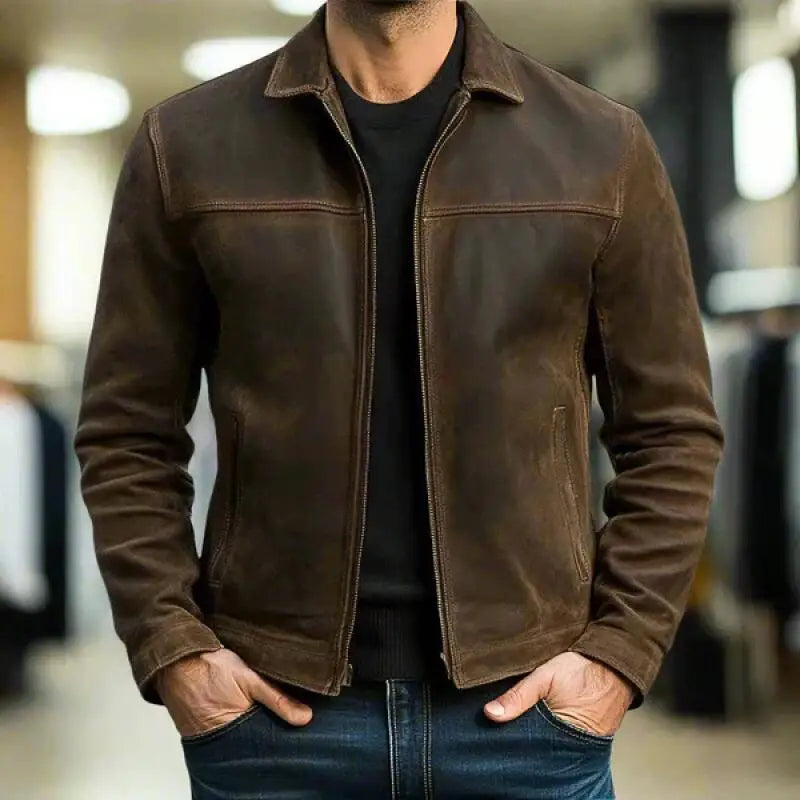 Brooks Moto Biker Jacket