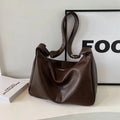 Elara Vintage Leather Tote