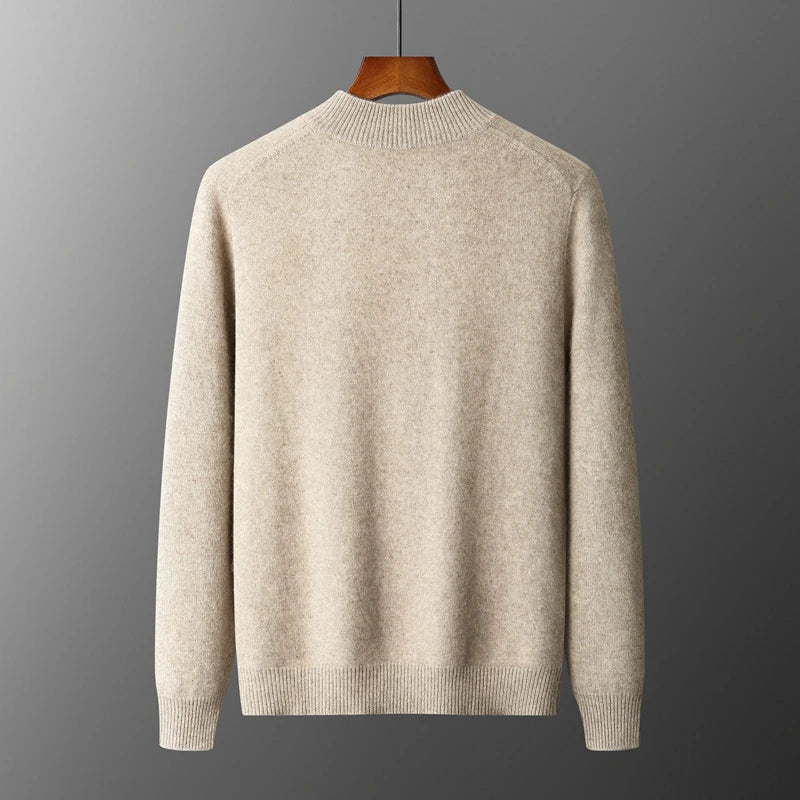 Marco Merino Wool Zip Sweater