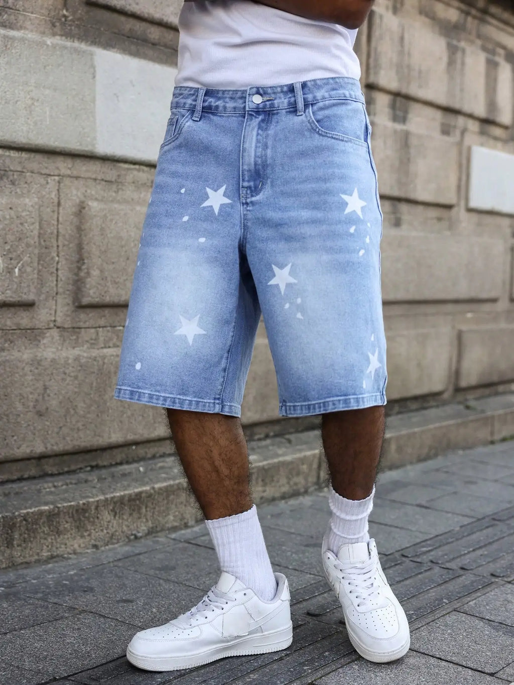 Carter Blue Star Shorts