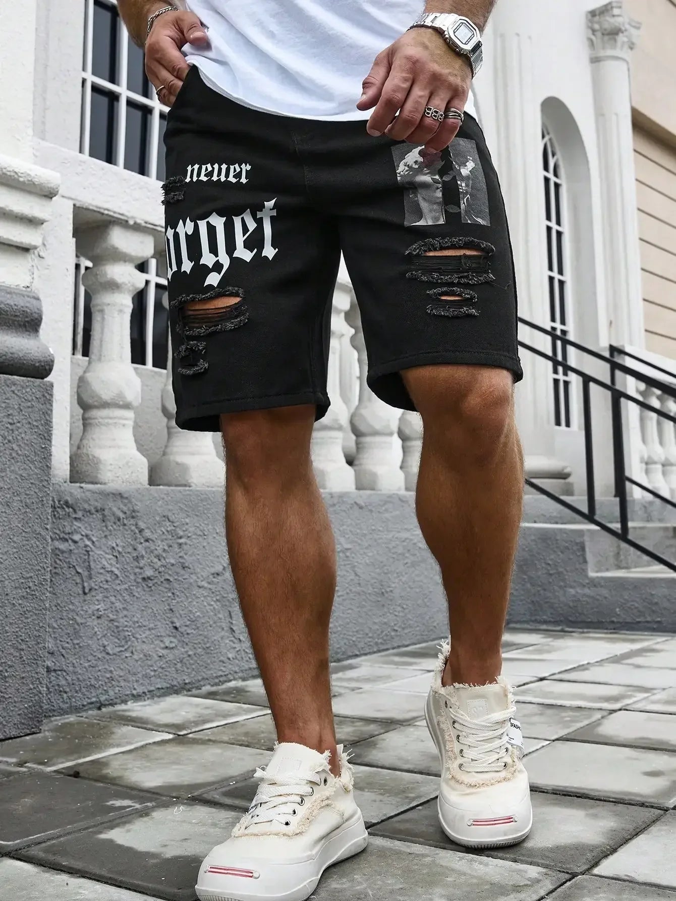 Grayson Denim Shorts