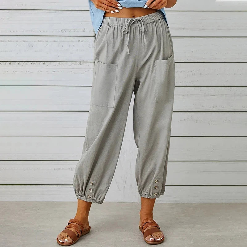 Clara Relaxed Linen Pants