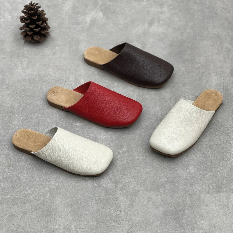 Amelia Leather Flats