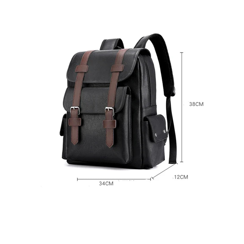 Ethan Leather Backpack