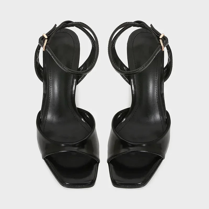 Zapatos de tacón con correa al tobillo Aurelia