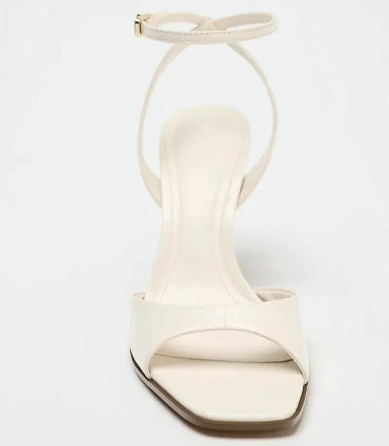 Zapatos de tacón con correa al tobillo Aurelia