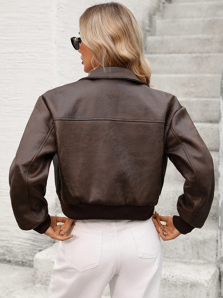 Sienna Vintage Leather Jacket