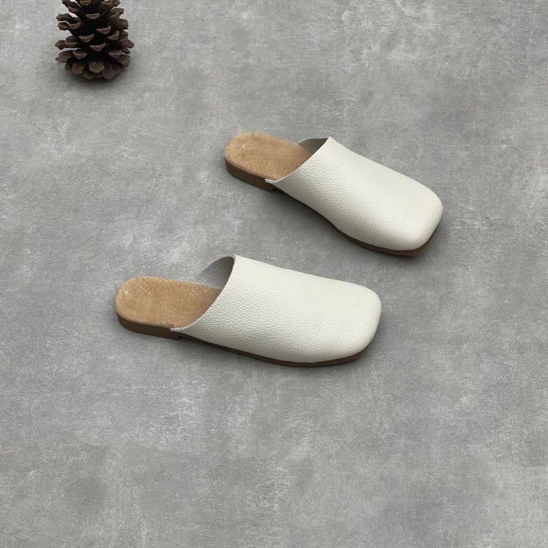 Amelia Leather Flats