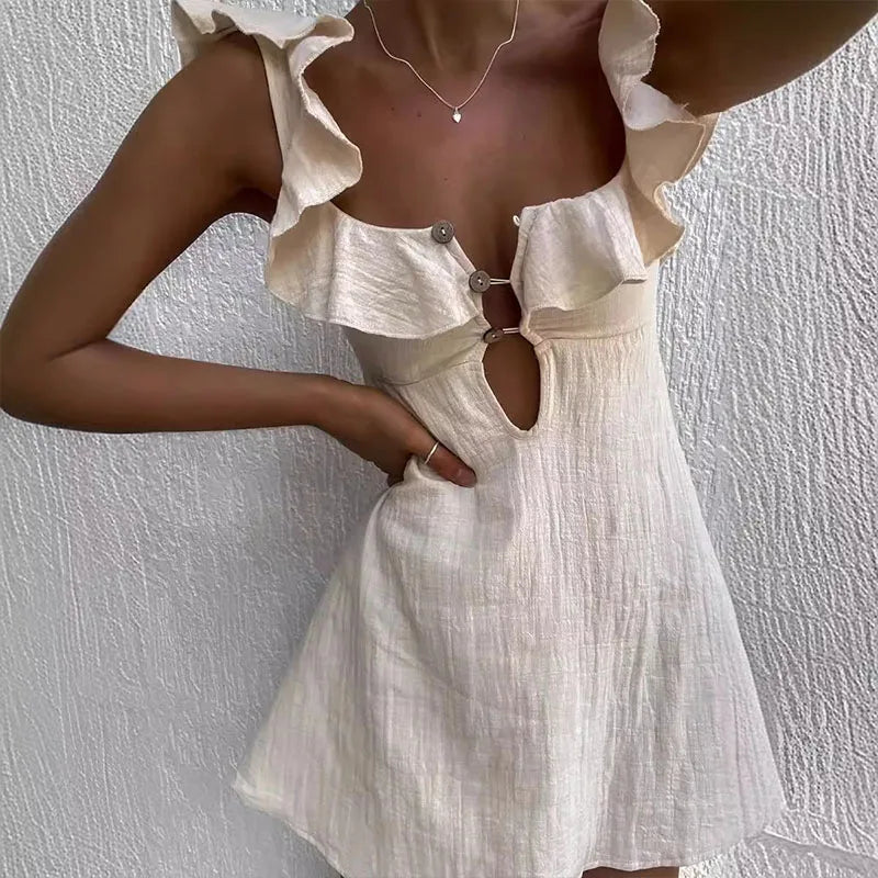 Sienna Ruffle Mini Dress