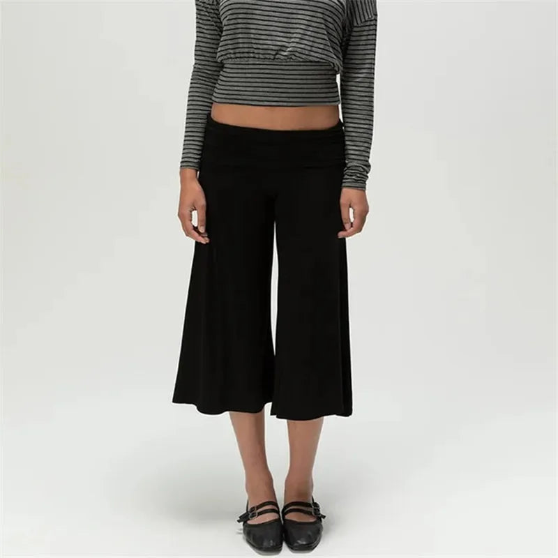 Sienna Foldover Capri Pants