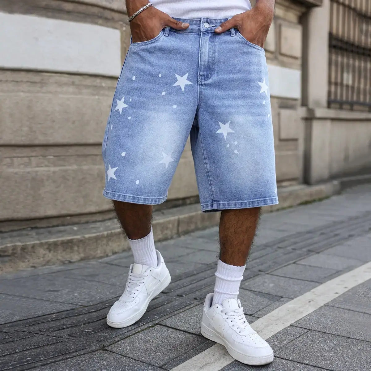 Carter Blue Star Shorts