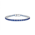 Pulsera de Tenis Zafiro | Golden Blanco