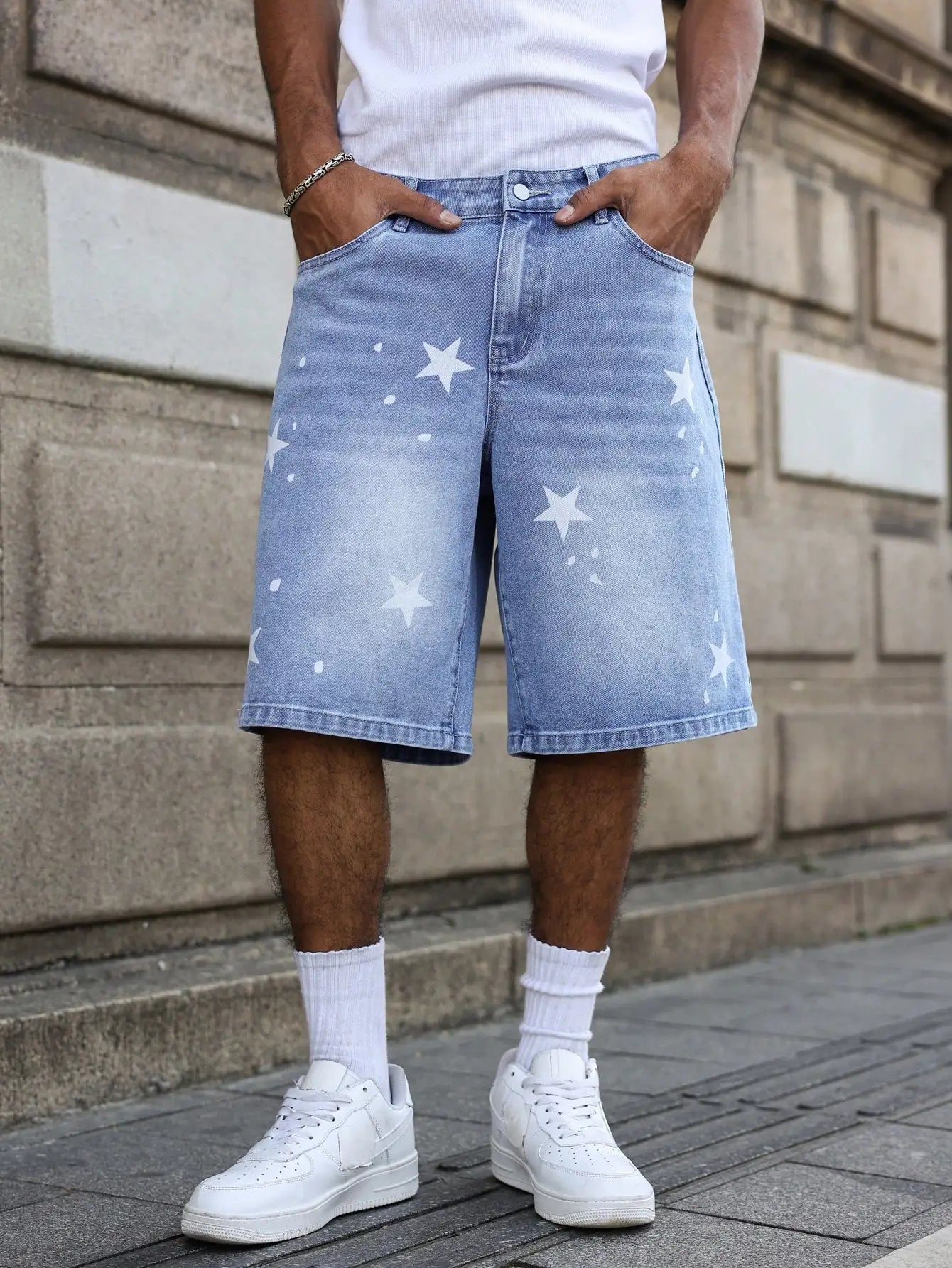 Carter Blue Star Shorts