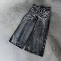 Unisex Gothic Baggy Jeans