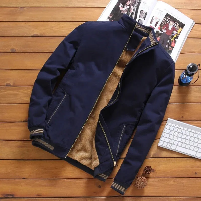 Logan Fleece Aviator Jacket