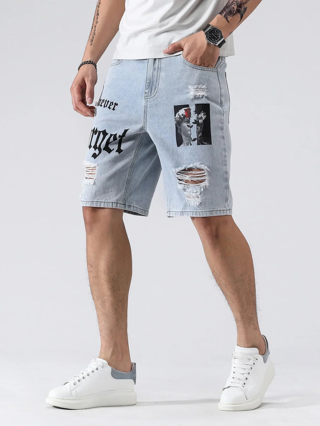 Grayson Denim Shorts