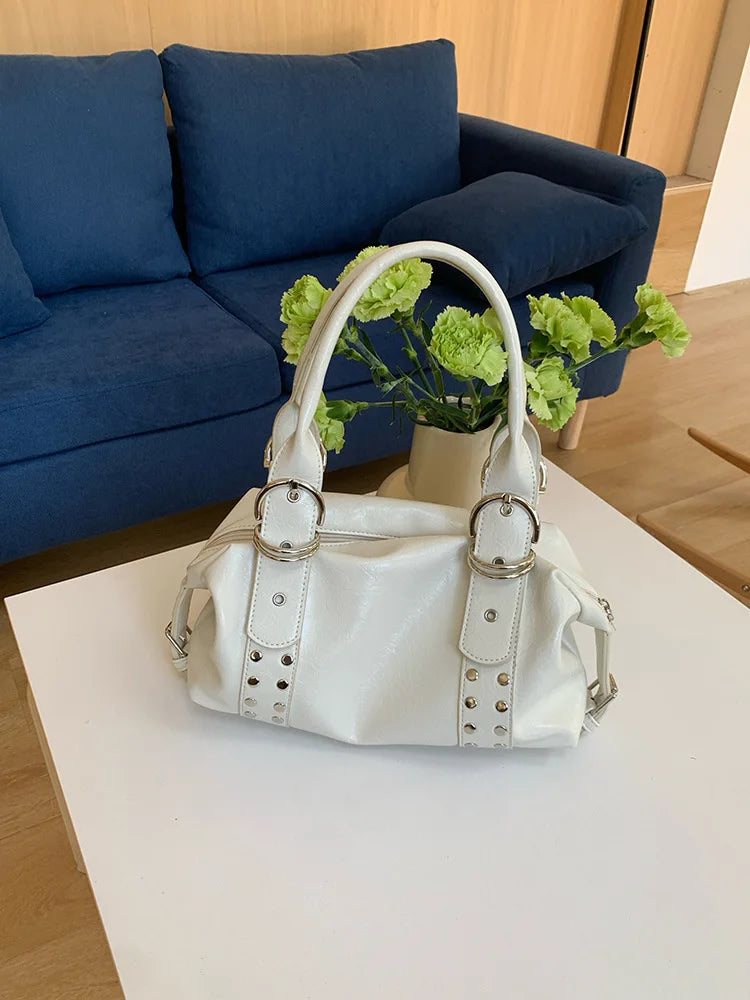 Valerie Rivet Leather Bag