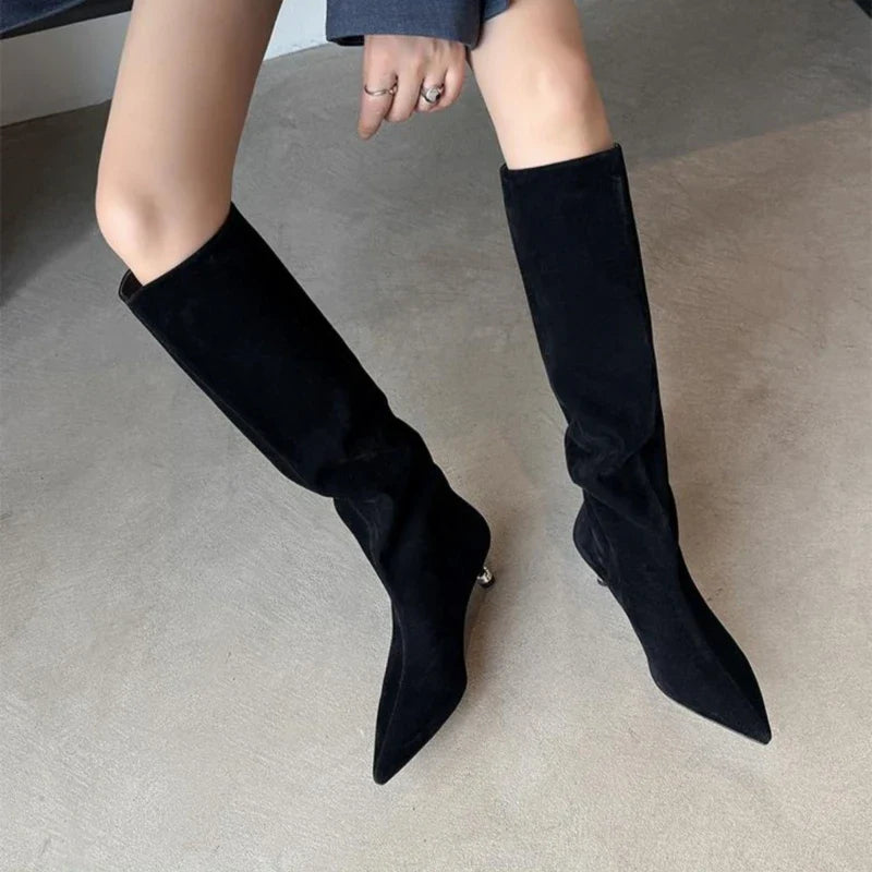 Valerie Knee-High Boots