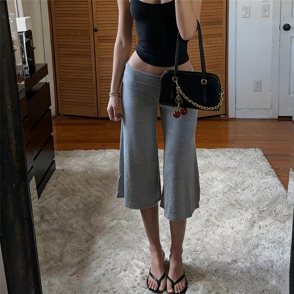 Sienna Foldover Capri Pants