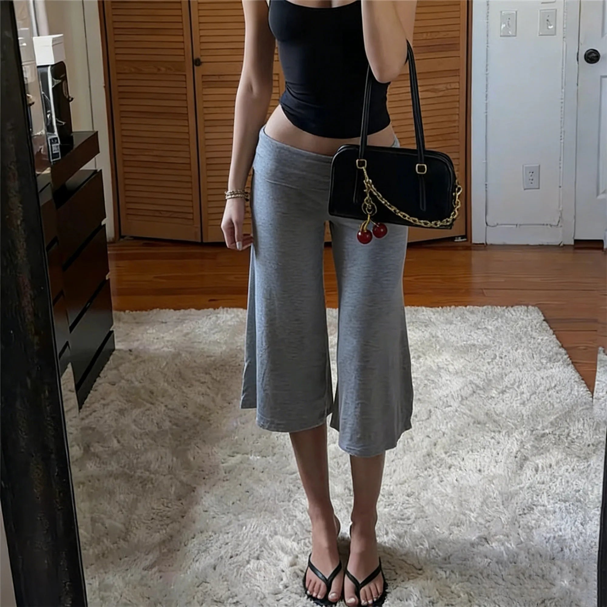 Sienna Foldover Capri Pants