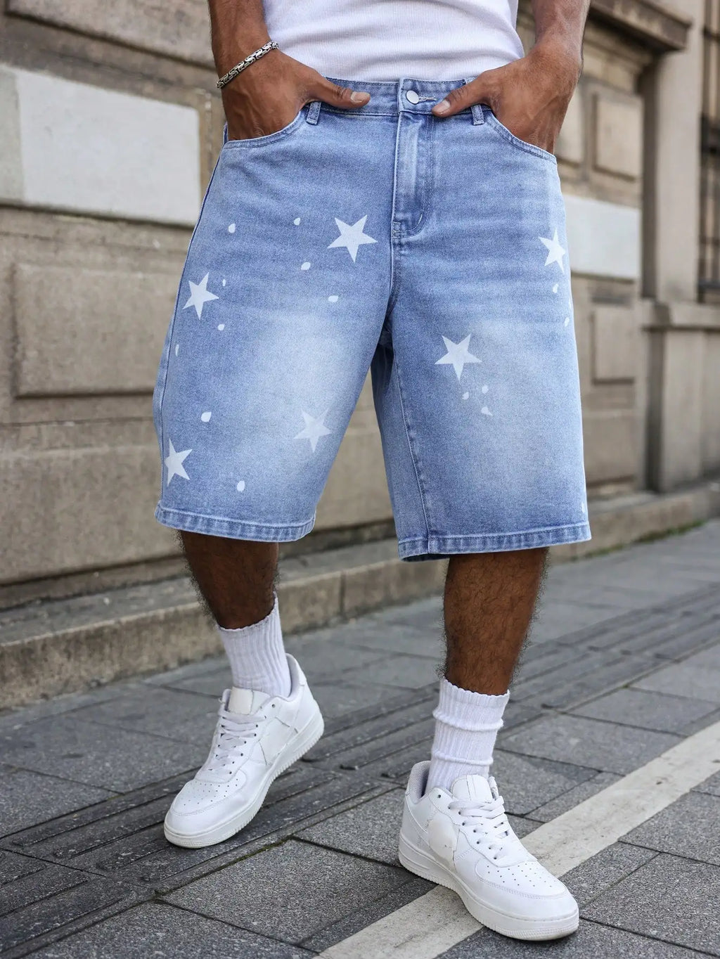 Carter Blue Star Shorts